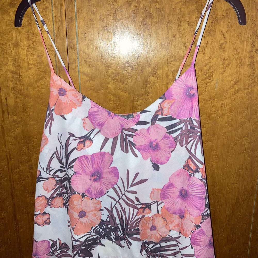 Charlotte Russe flowy tank top.
